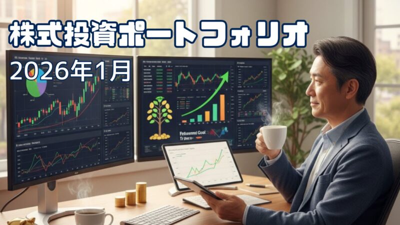 とっぴーの株式投資ポートフォリオ【2026年1月】