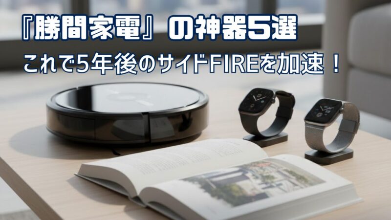 『勝間家電』から選ぶ「時間投資」のための神器5選